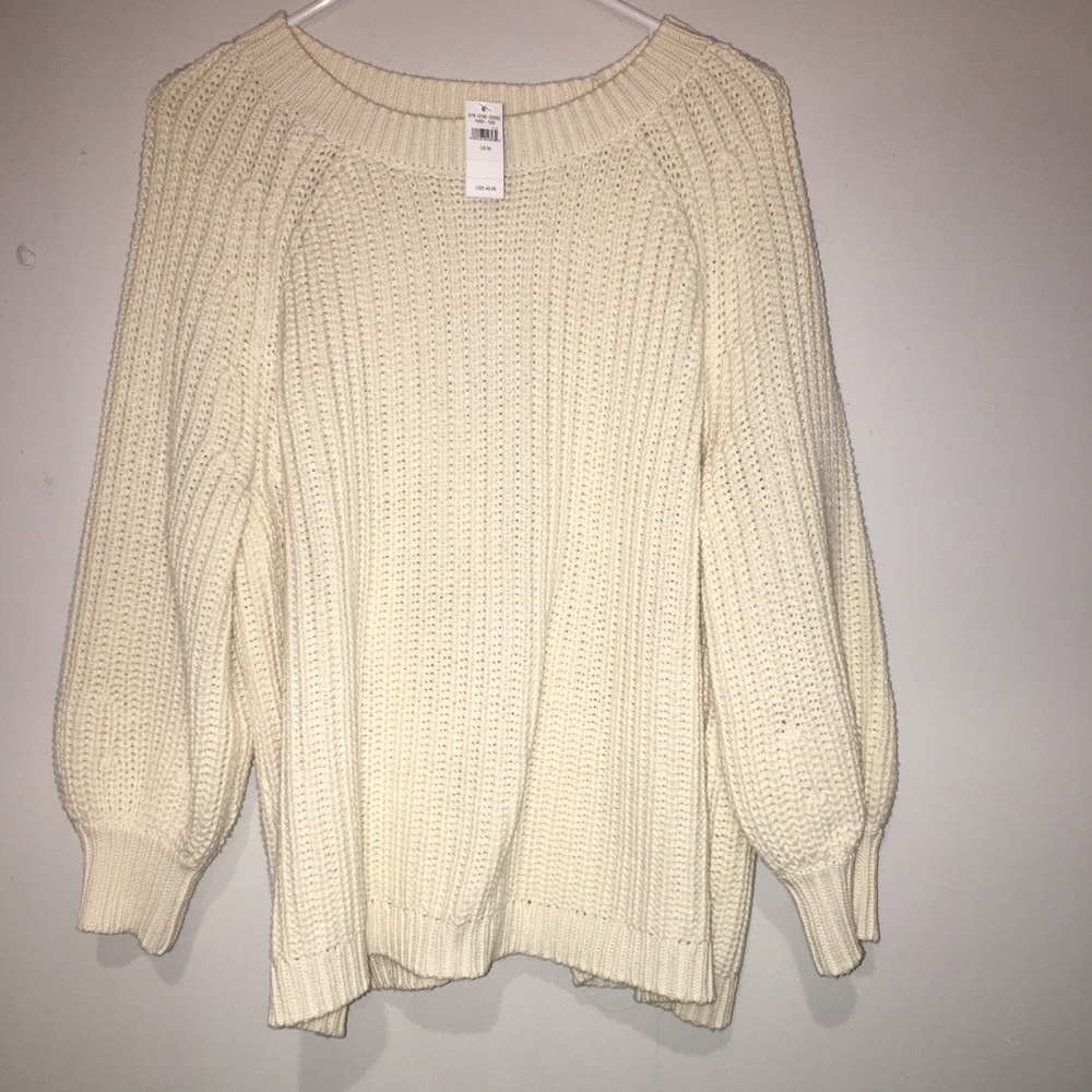 White sweater